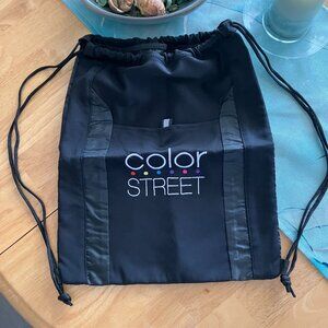 Branded Color Street Backpack Style Tote NEW